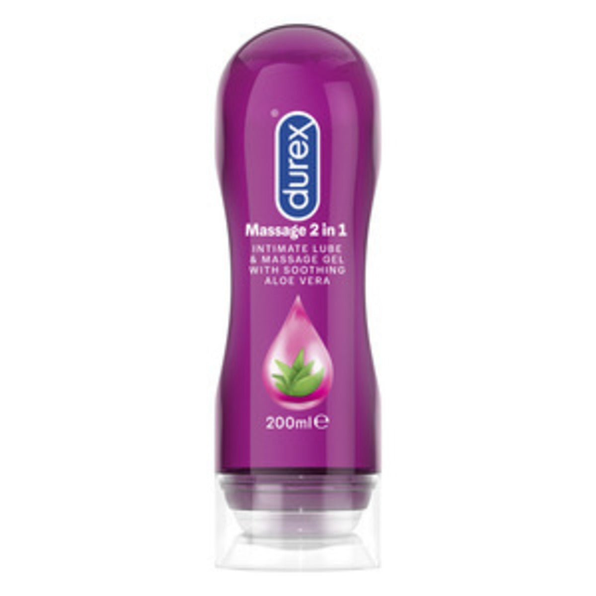 Durex Massage 2in1 Gliddemedel/Massasjeeolje fra Durex