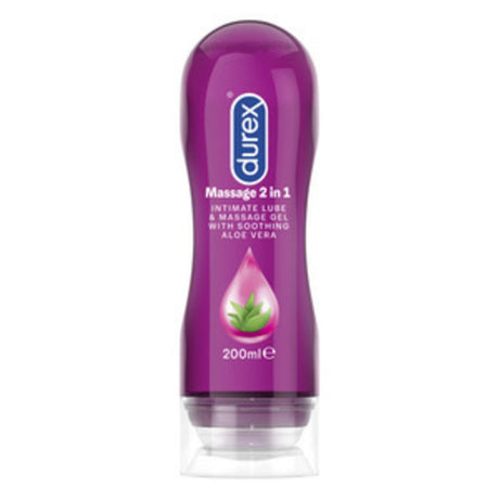 Durex Massage 2in1 Gliddemedel/Massasjeeolje fra Durex