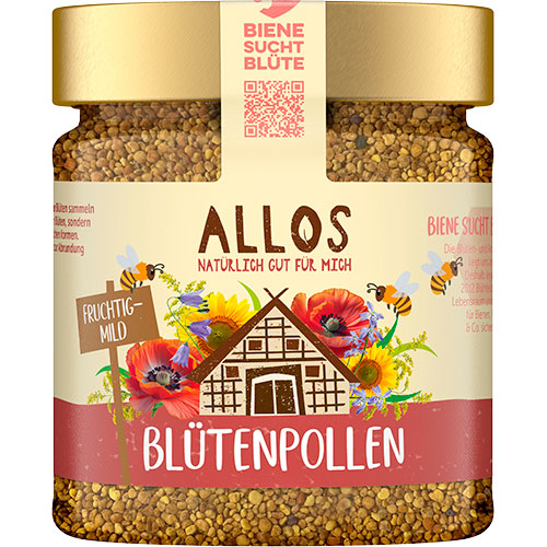 Allos Blomsterpollen, Bipollen Økologisk | 200 gr fra Allos