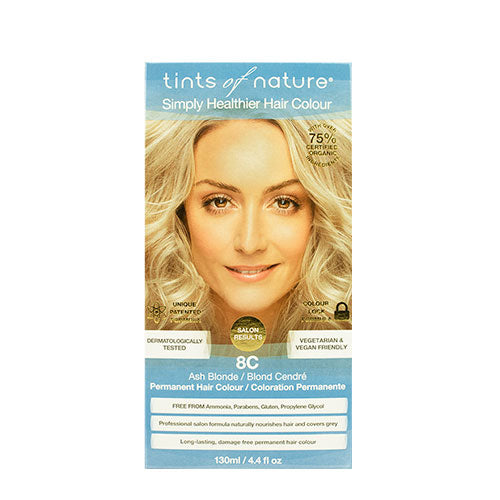 Hårfarge 8c Askeblond fra Tints of nature