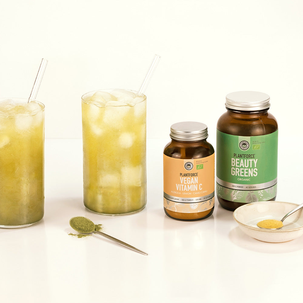 Vitamin C Kompleks Pulver Øko fra Plantforce