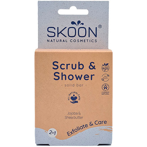 Solid Scrub & Shower Bar 2 i 1 fra Skoon
