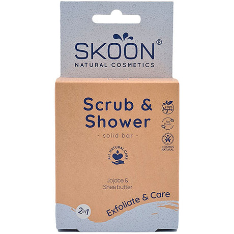 Solid Scrub & Shower Bar 2 i 1 fra Skoon
