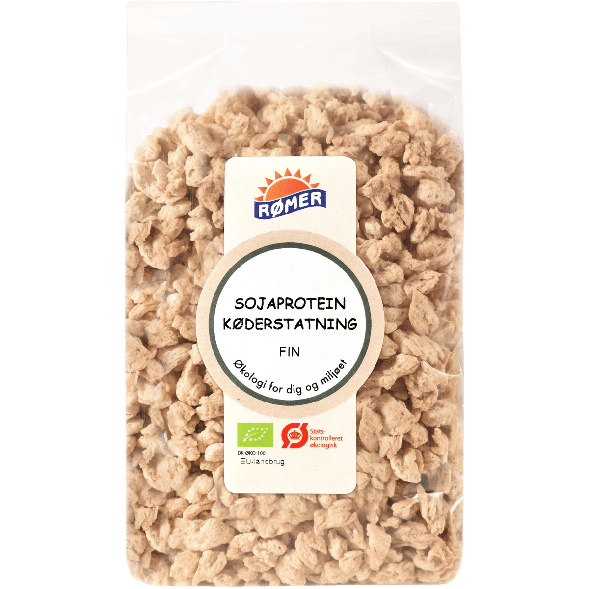 Rømer Kjøtterstatning Fin Soyaprotein Økologisk | 250 g fra Rømer