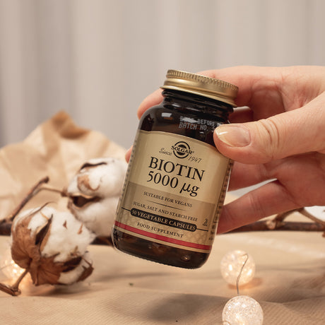 Biotin Vegan 5000 Ug fra Solgar