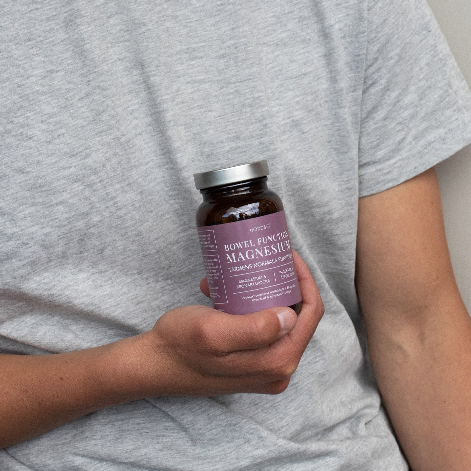 NORDBO Bowel Function Magnesium | 60 kapsler