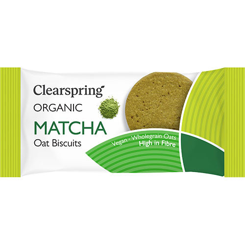 Matcha Havrekjeks Økologisk fra Clearspring