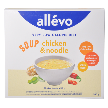 Allévo Suppe Nudler/Kylling VLCD fra Allevo