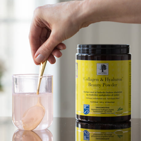 New Nordic Collagen & Hyaluron Beauty Powder | 360 gr fra New Nordic