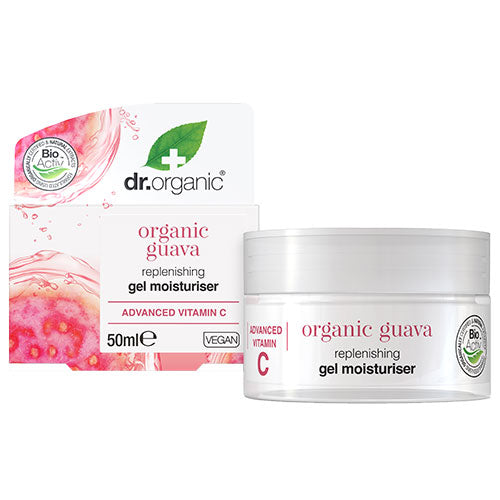 Dr. Organic Guava Gel Moisturiser | 50 ml fra Dr. Organic