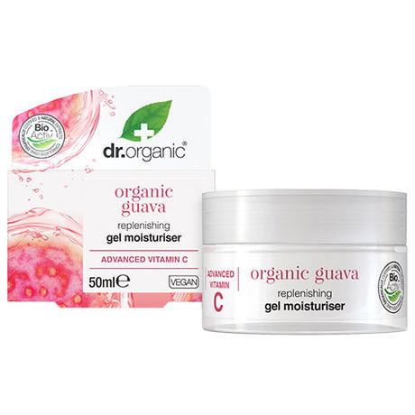 Dr. Organic Guava Gel Moisturiser | 50 ml fra Dr. Organic