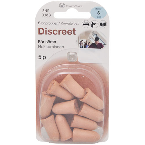 Discreet Ørepropper Small