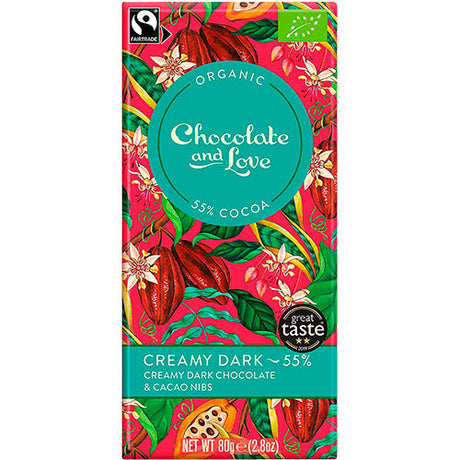 Sjokolade Creamy Dark 55% Øko fra