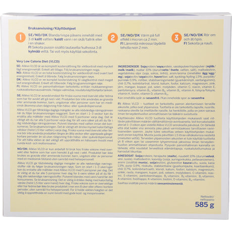 Allévo Suppe Nudler/Kylling VLCD fra Allevo