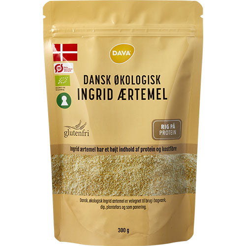 DAVA Ingrid ærtemel Ø | 300 GR fra DAVA