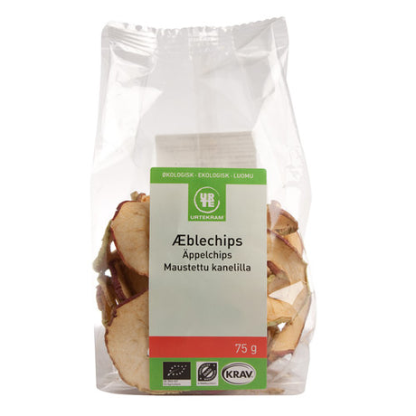 Eplechips Ø fra Urtekram