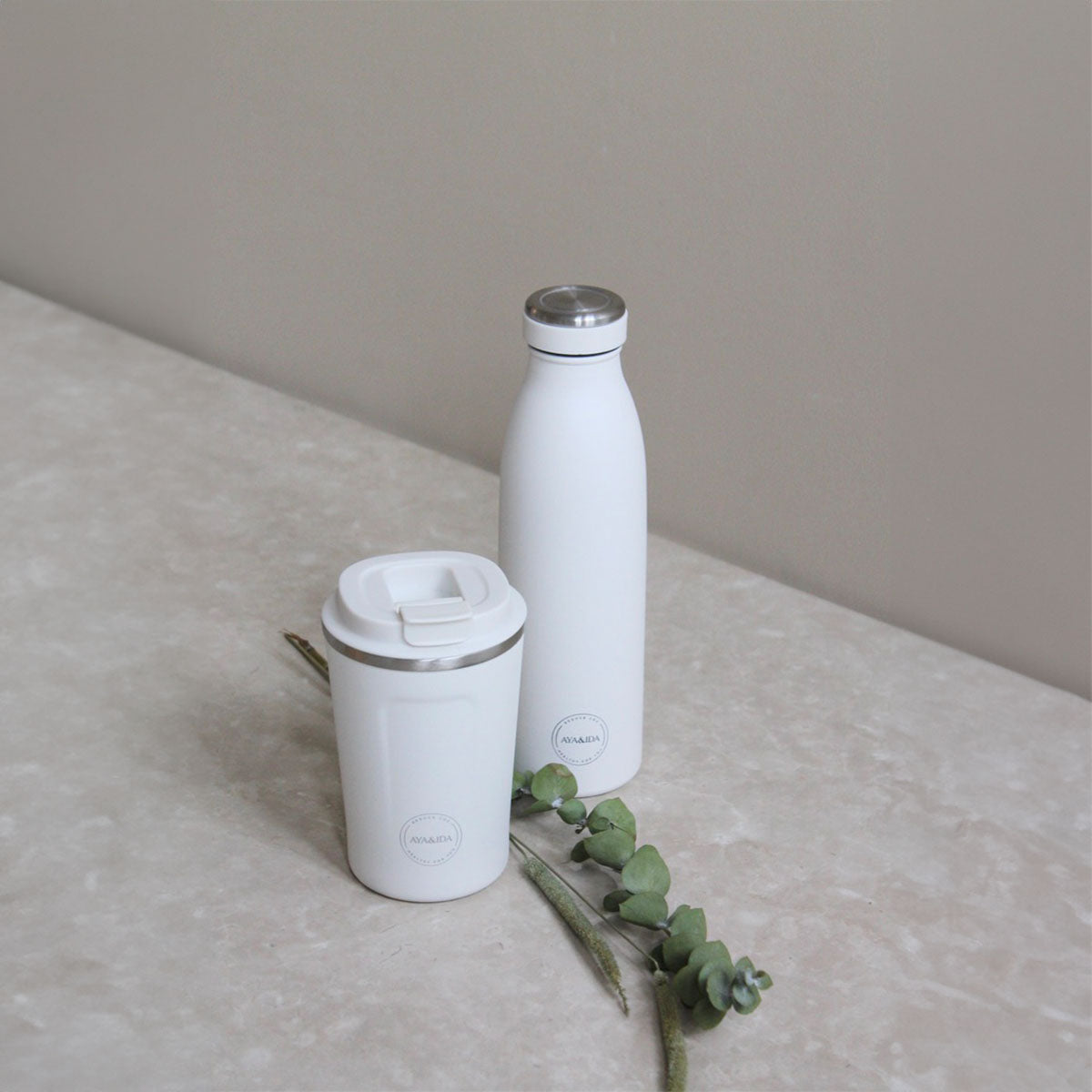 Termokrus Rustfritt Stål Vinterhvit fra AYA&IDA
