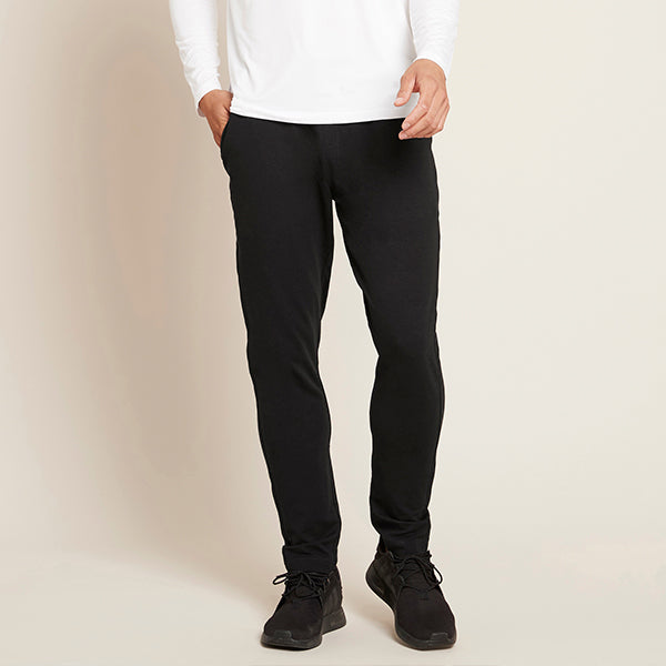 Boody Men´s Weekend Sweatpants Sort | Str. S fra Boody