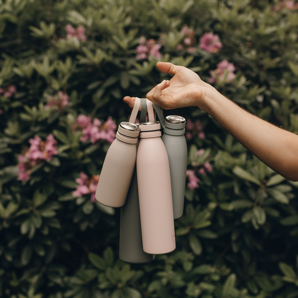 Termos Drikkeflaske Rustfritt Stål Soft Rose fra AYA&IDA