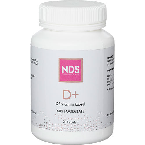 NDS D3+ D-vitamin | 90 kapsler fra NDS