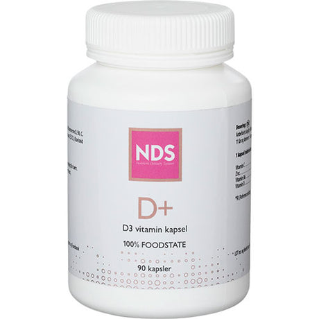 NDS D3+ D-vitamin | 90 kapsler fra NDS
