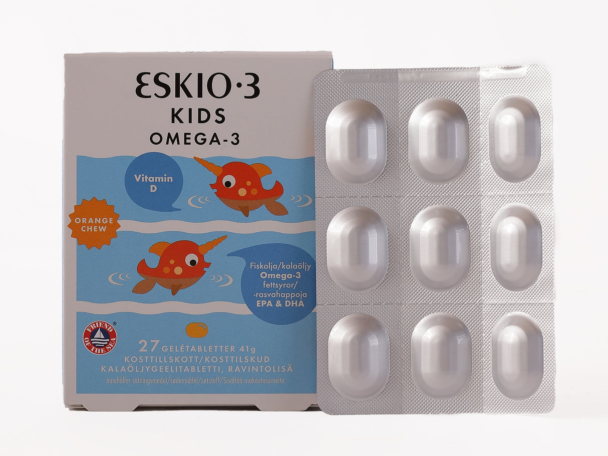 Kids Omega-3 Geletabletter fra Eskio3