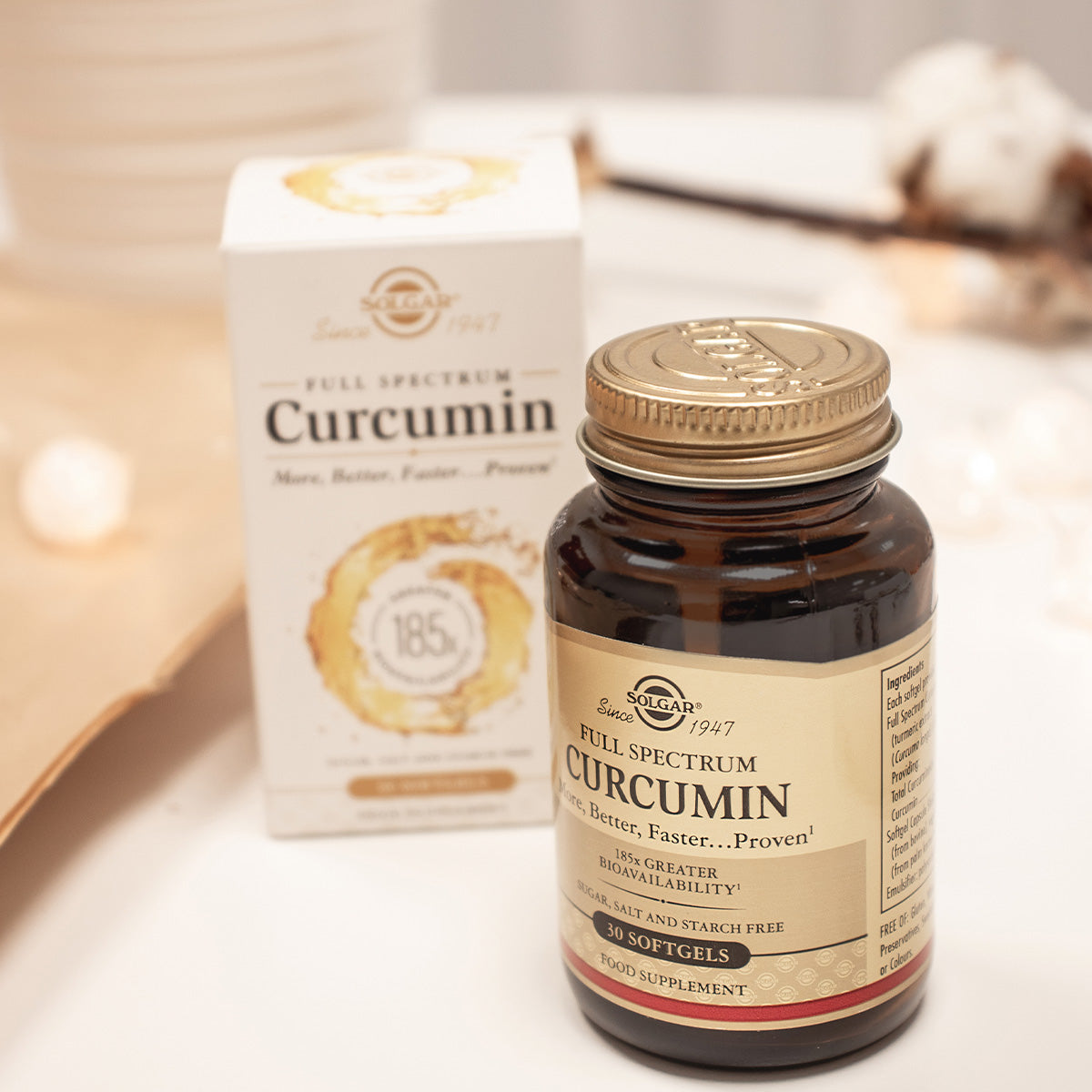 Solgar Full Spectrum Curcumin | 30 kapsler fra Solgar