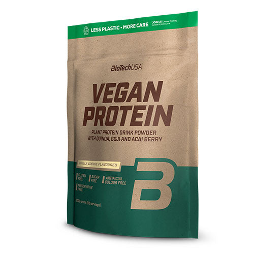 Vegan Protein Pulver - Vanilla Cookies fra BioTechUSA