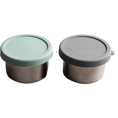 Snack-beholder Mørk Grå/Mintgrønn fra AYA&IDA