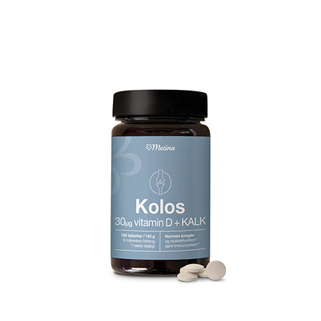 Mezina Kolos D-vitamin 30 Mcg | 180 Tabl. fra Mezina