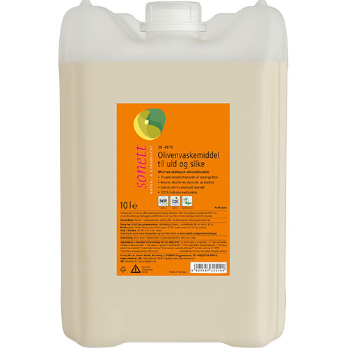 Sonett Vaskemiddel Uld, Silke & Oliven M. Lavendelduft | 10 ltr fra Sonett