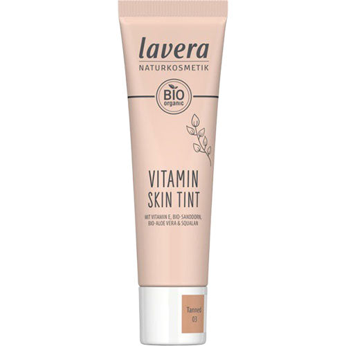 Foundation Tint Warm Almond 04 Mineral Skin fra lavera