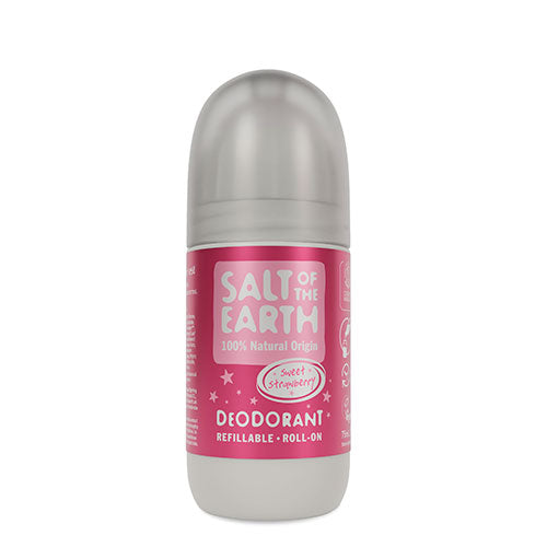 Salt of the earth Roll-on Deo (75 ml) | Sweet Strawberry fra Salt of the earth