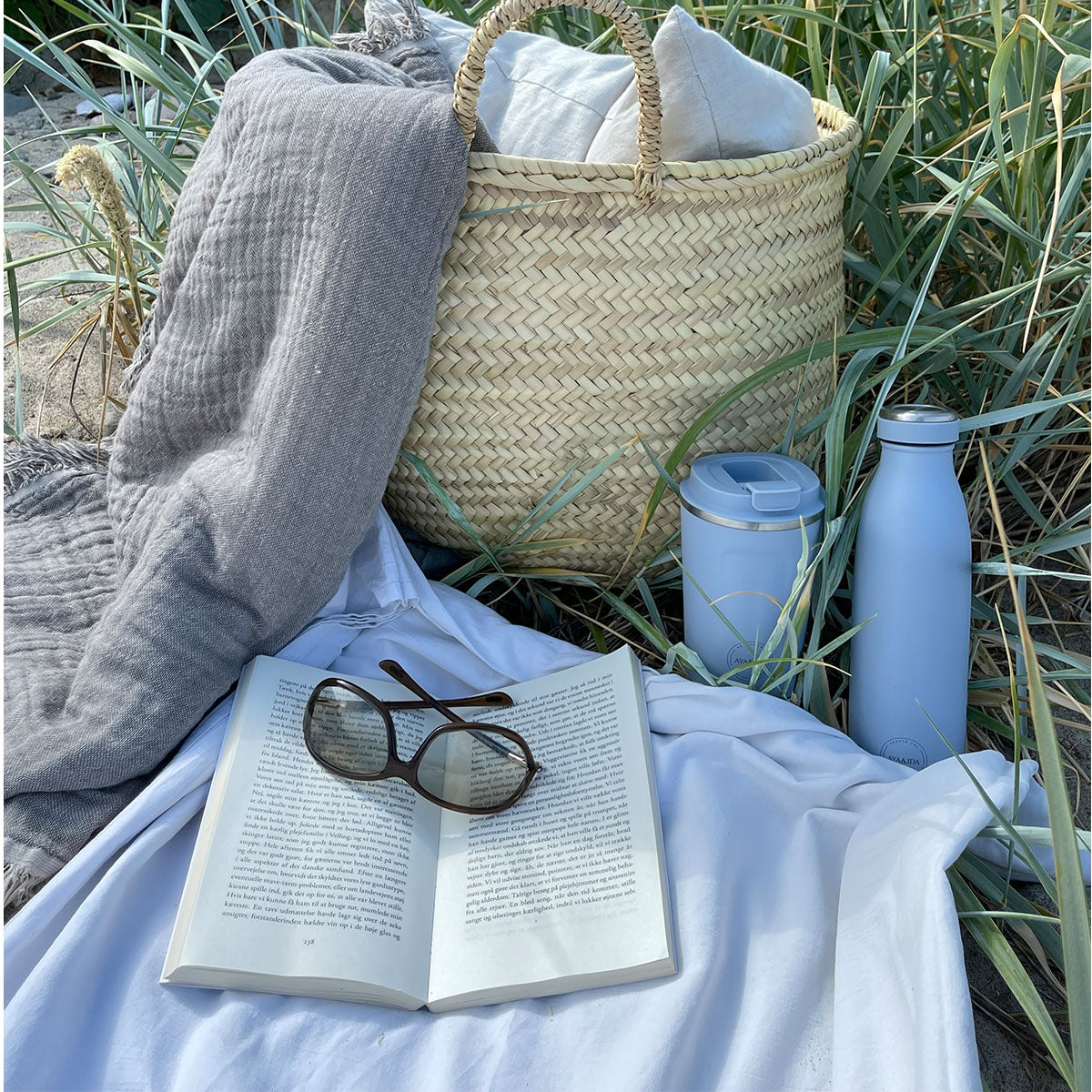 Termokrus Rustfritt Stål Pulverblå fra AYA&IDA