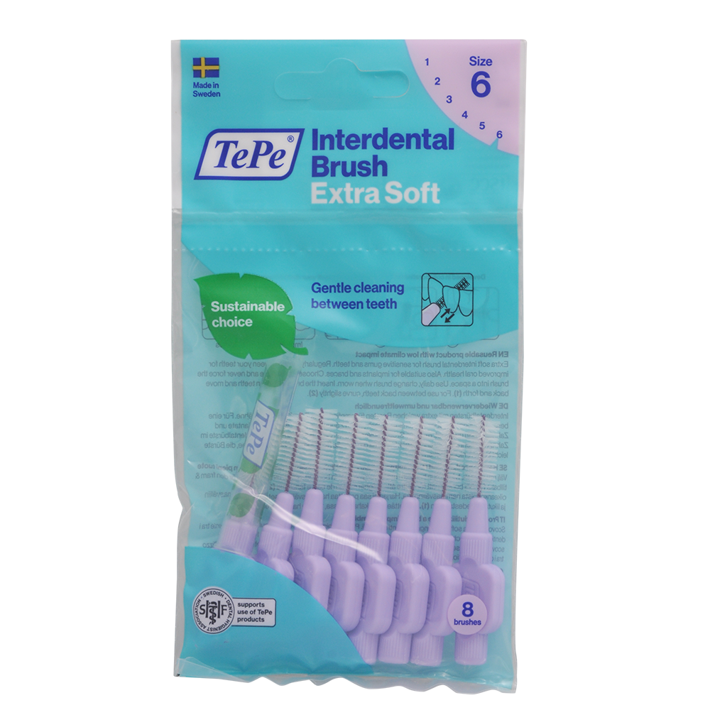 Mellomromsbørste X-Soft Lilla 1,1 mm fra TePe