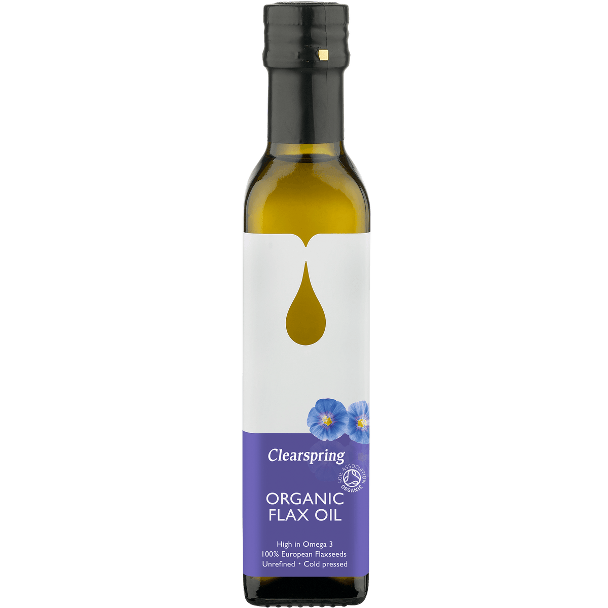 Clearspring Linfrøolje Økologisk | 250 ml fra Clearspring