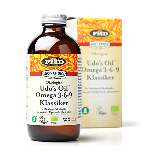 Oil Blend Flytende Omega 3-6-9 Øko fra Udo´s Choice