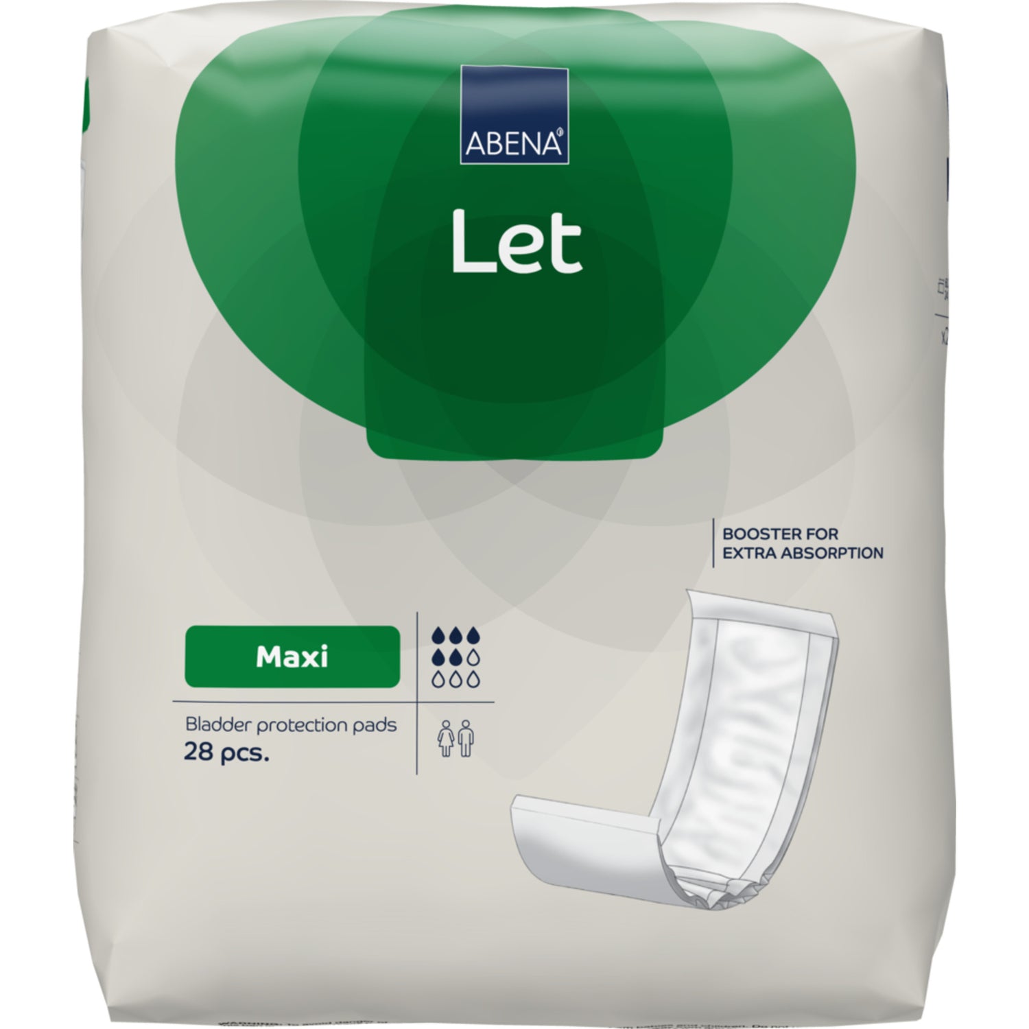 Light Inkontinensbeskyttelse Maxi uten SAP fra Abena