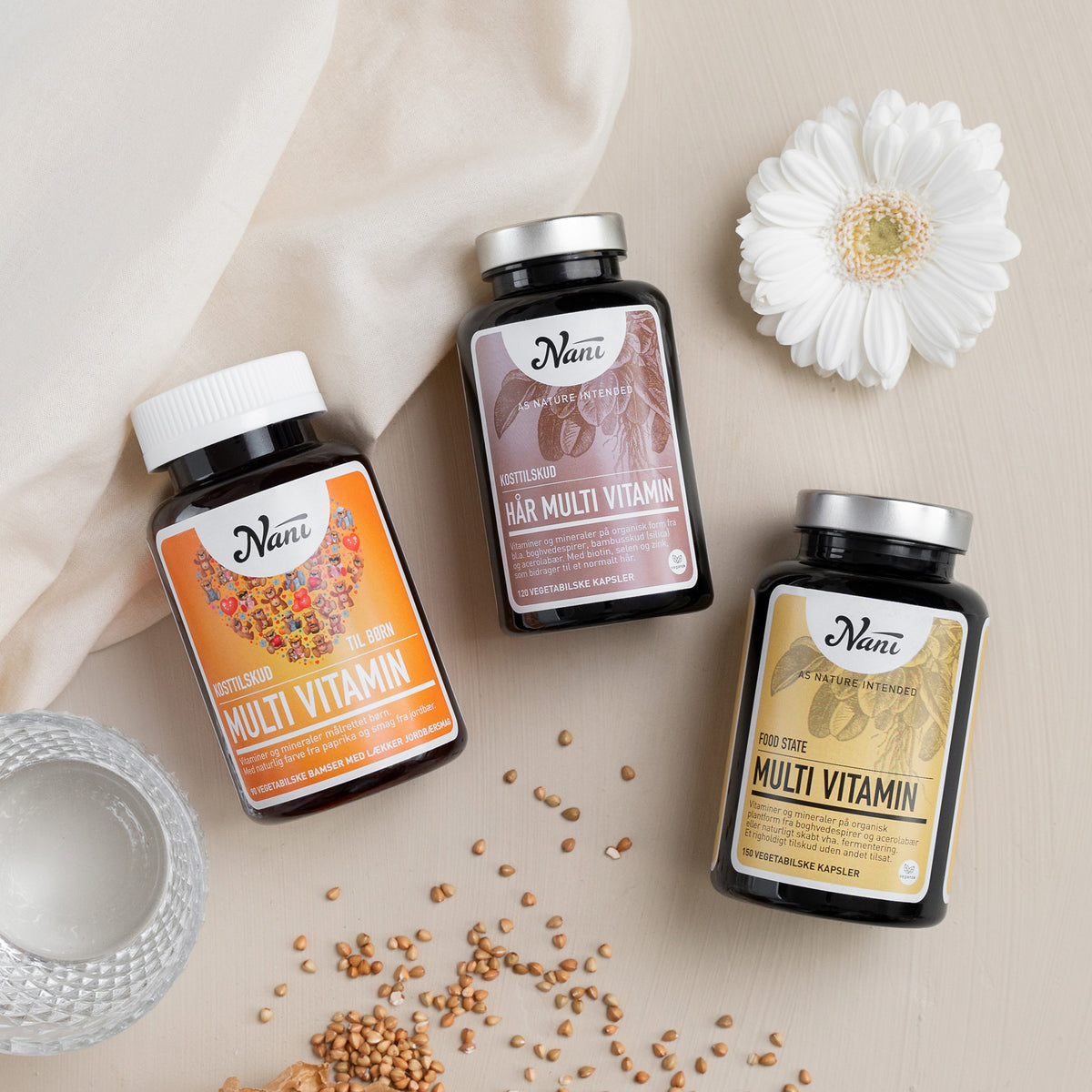 Nani Hår Multivitamin | 120 Kapsler fra Nani