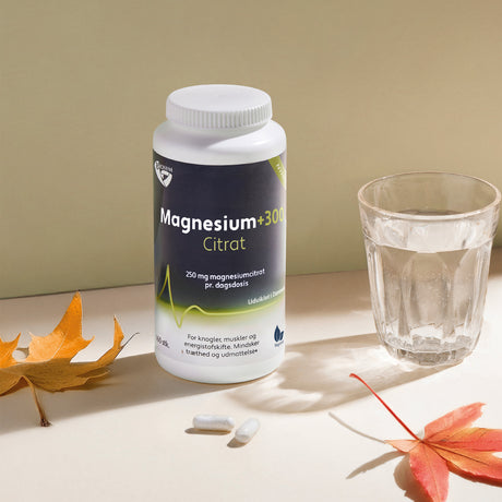 Biosym Magnesium+300 Citrat | 160 kapsler fra Biosym
