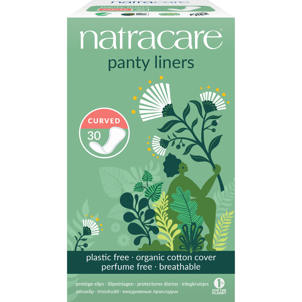 Natracare Truseinnlegg | Curved