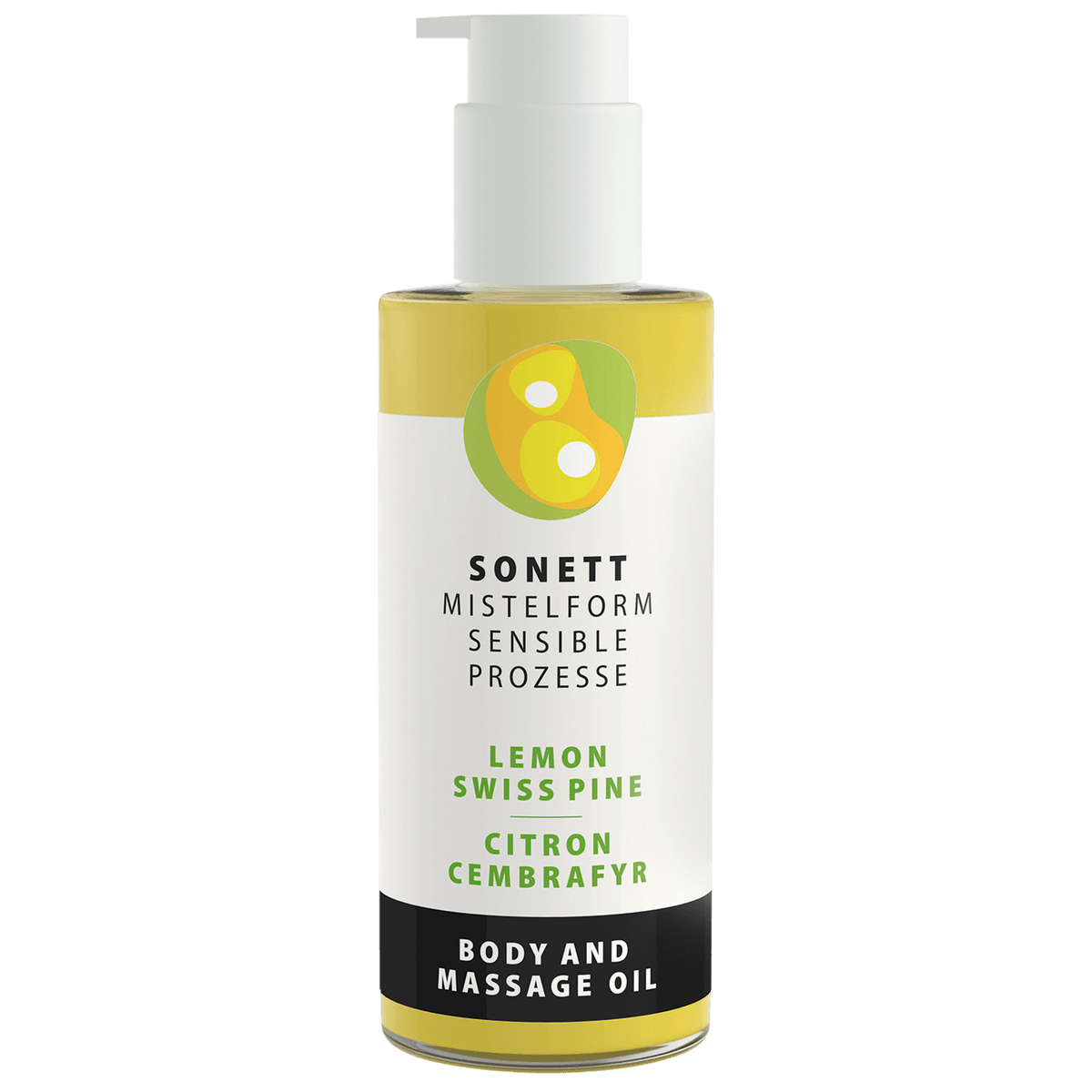 Sonett Kropps & Massasjeolje Sitron/ Sembrafuru | 145 ml