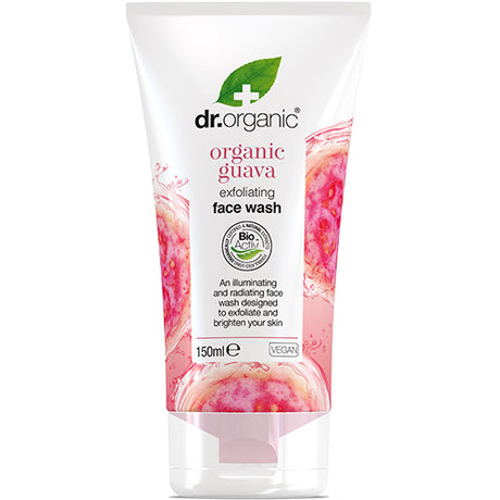 Dr. Organic Guava Face Wash | 150 ml fra Dr. Organic