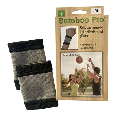Bamboo Pro Håndledsbind, Selvvarmende | Str. M fra Bamboo Pro