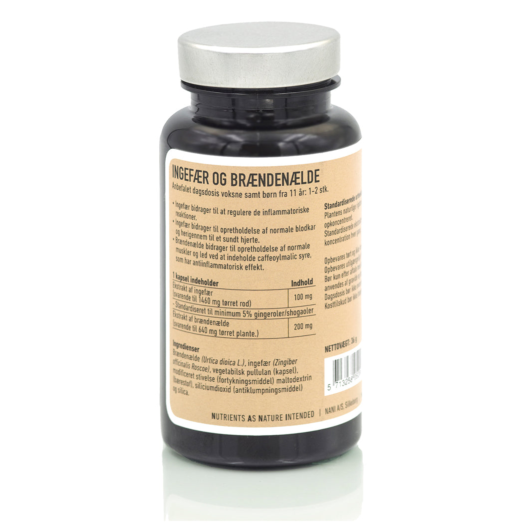 Nani Ingefær | 90 kapsler fra Nani