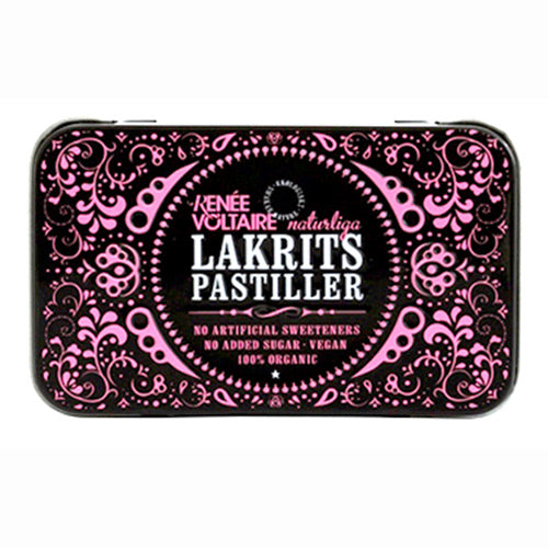 Lakris Pastiller Øko - Glutenfri fra Renée Voltaire