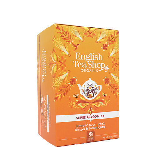 Koffeinfri Te Turmeric, Ginger & Lemongrass Ø fra English Tea Shop