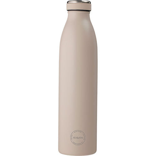 AYA&IDA Termos Drikkeflaske Rustfritt Stål 750 ml | Krembeige