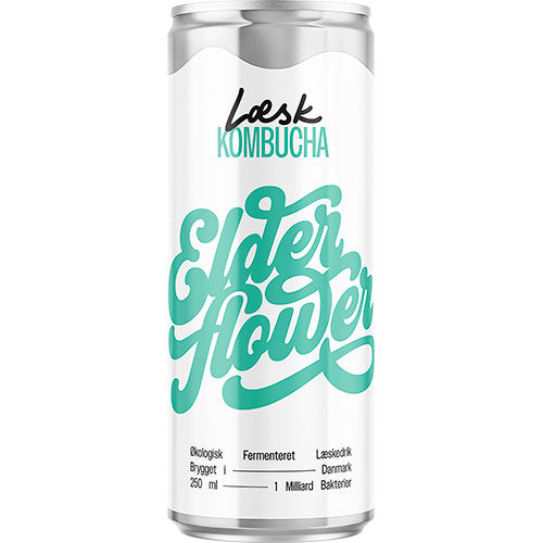 Læsk Økologisk Kombucha | Elderflower