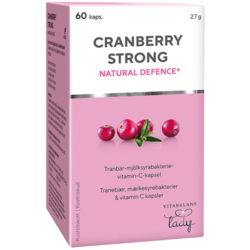 Vitabalans Lady Cranberry Strong | 60 kapsler fra Vitabalans Lady